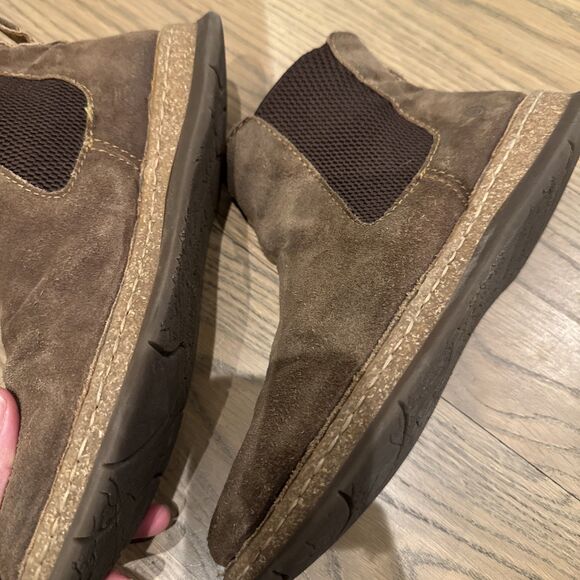 Born Brody Distressed Glazed Ginger Chelsea Suede Boot 9.5 Men 42.5 - Picture 13 of 13